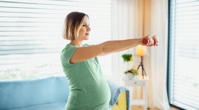 Вправи на гантелі для вагітних жінок