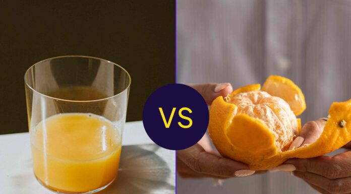 Цілі Апельсини Перевищують Сік за вмістом Вітаміну C і Контролю Ваги