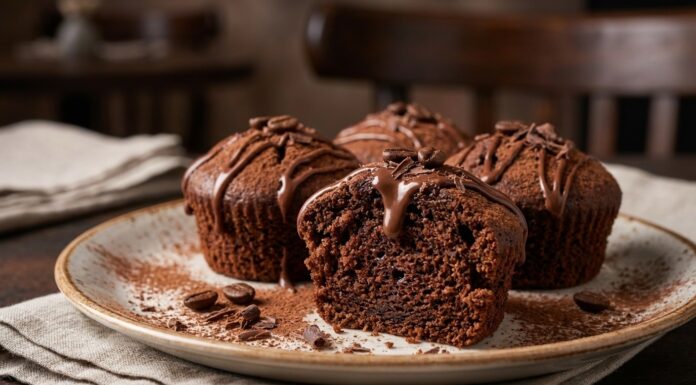 Comment préparer des muffins au café et au chocolat fondants en 12 minutes